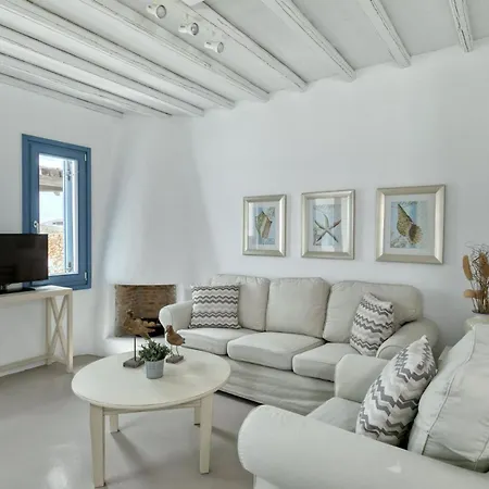 Villa Deluxe Mykonos Pareja Ii 2 Bedroom Outdoor Pool Beautiful Location Panormos *
