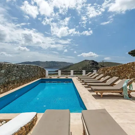 Deluxe Mykonos Pareja Ii 2 Bedroom Outdoor Pool Beautiful Location Panormos Villa Panormos (Mykonos)
