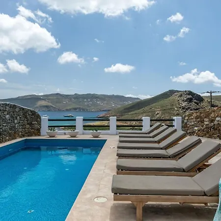 Deluxe Mykonos Pareja Ii 2 Bedroom Outdoor Pool Beautiful Location Panormos Villa